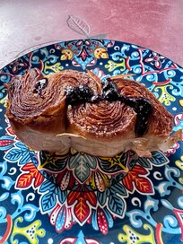 Croissant from the Walnut Family Bakery over in Marshall.