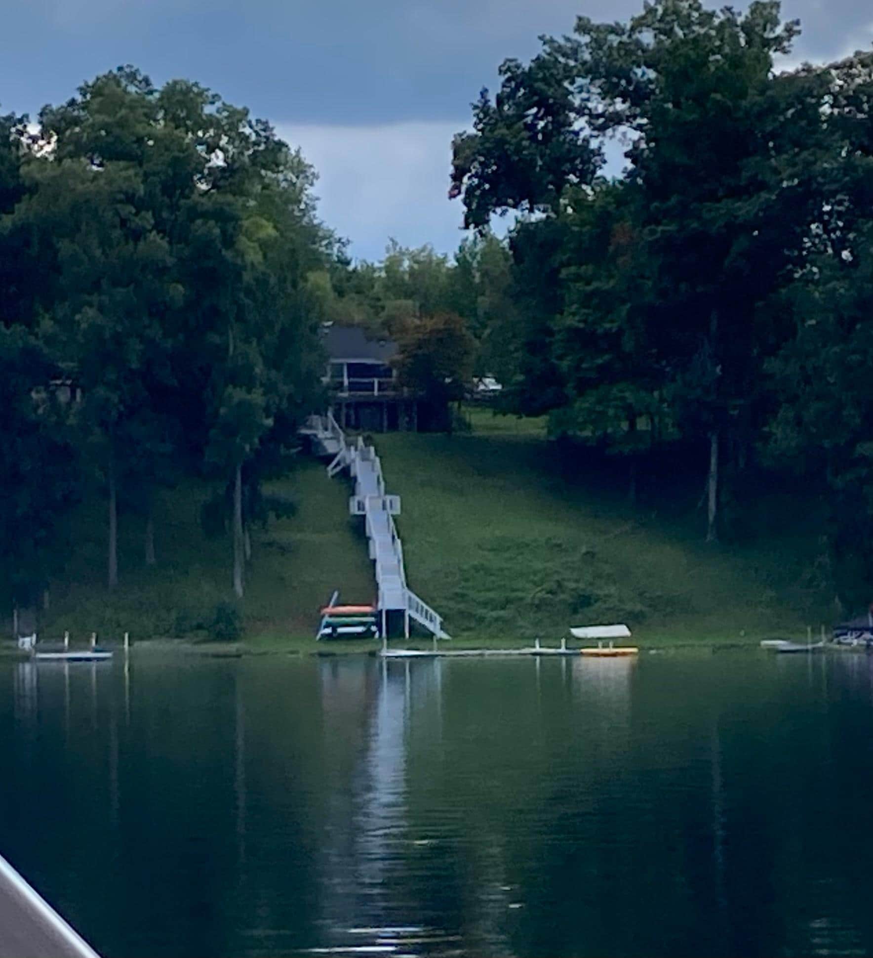 Stairs to the dock