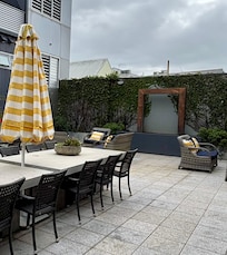 Outdoor courtyard