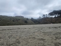 View of hotel from beach