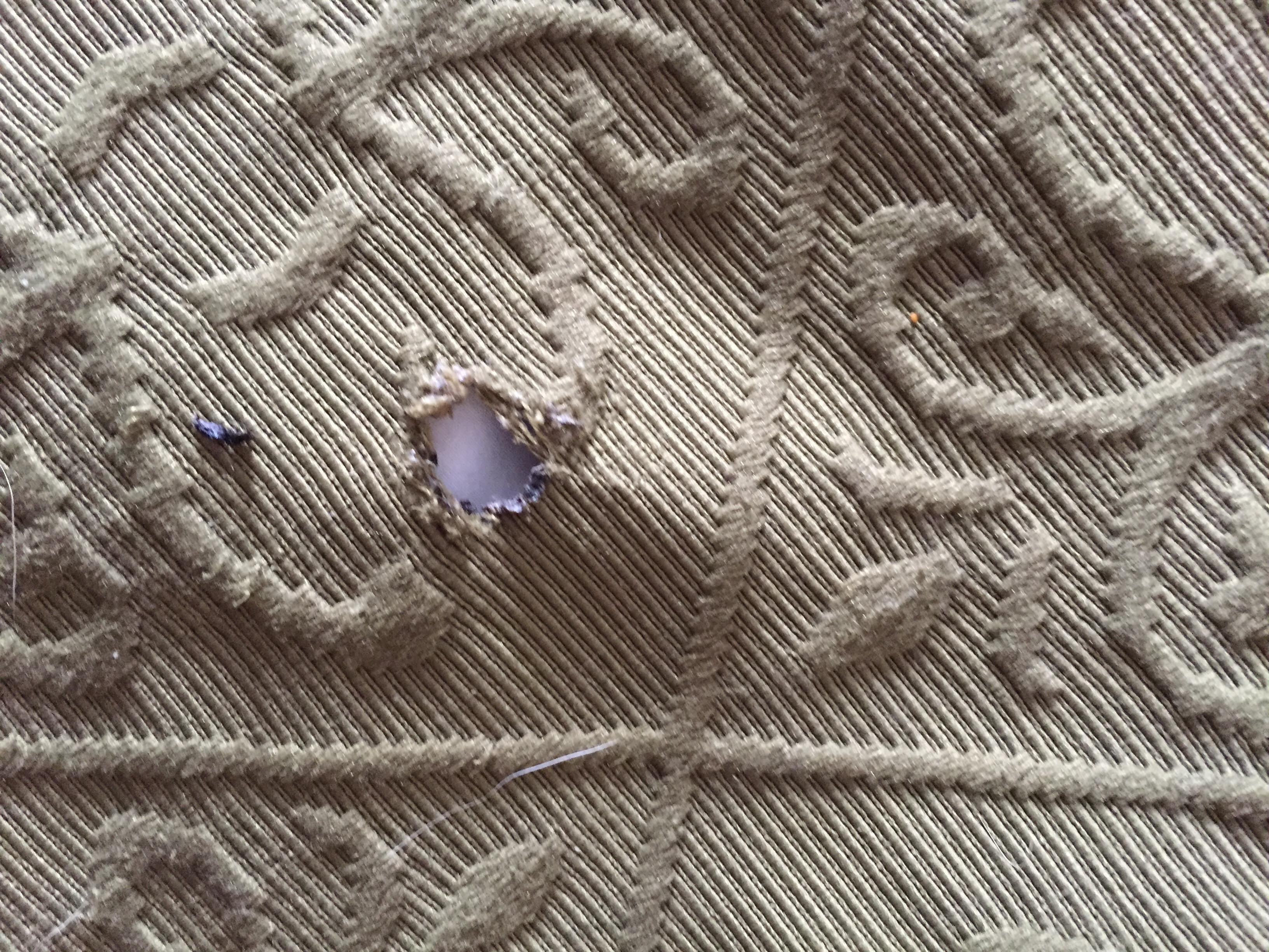 Safety Code violation drywall in plug