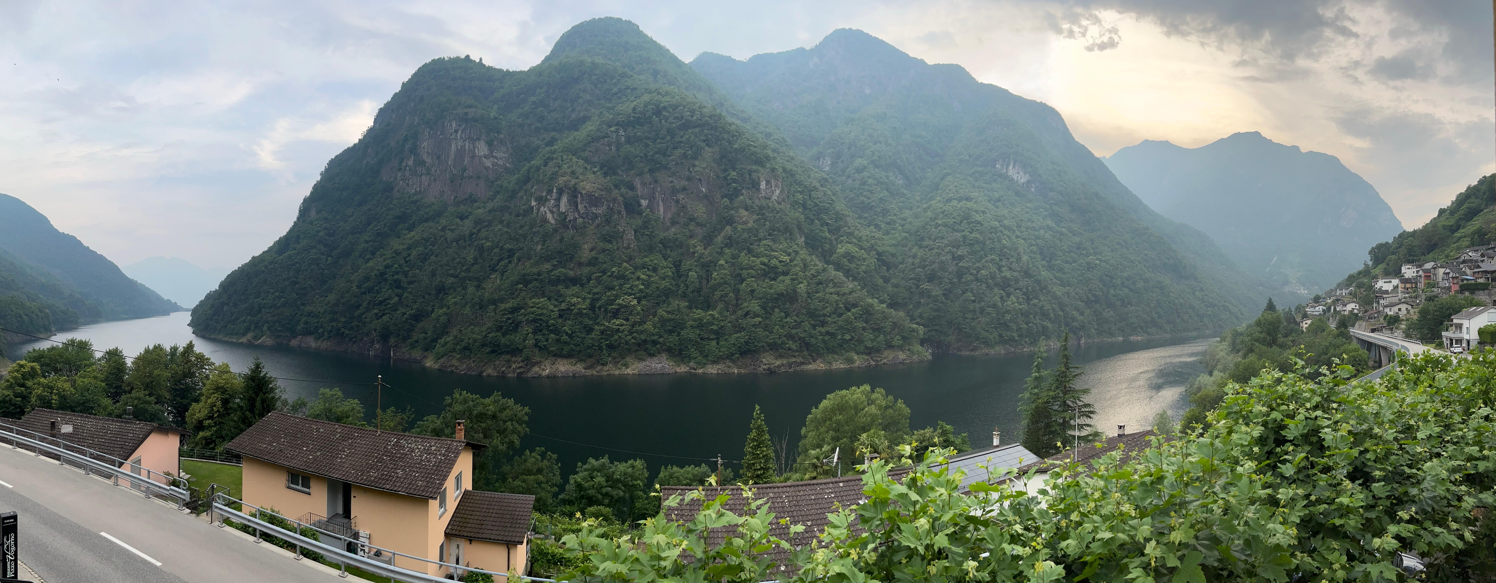 Panorama from west window