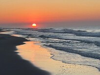 Sunrise on our last day