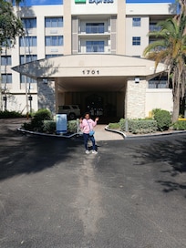 Just enjoying the hotel veiw