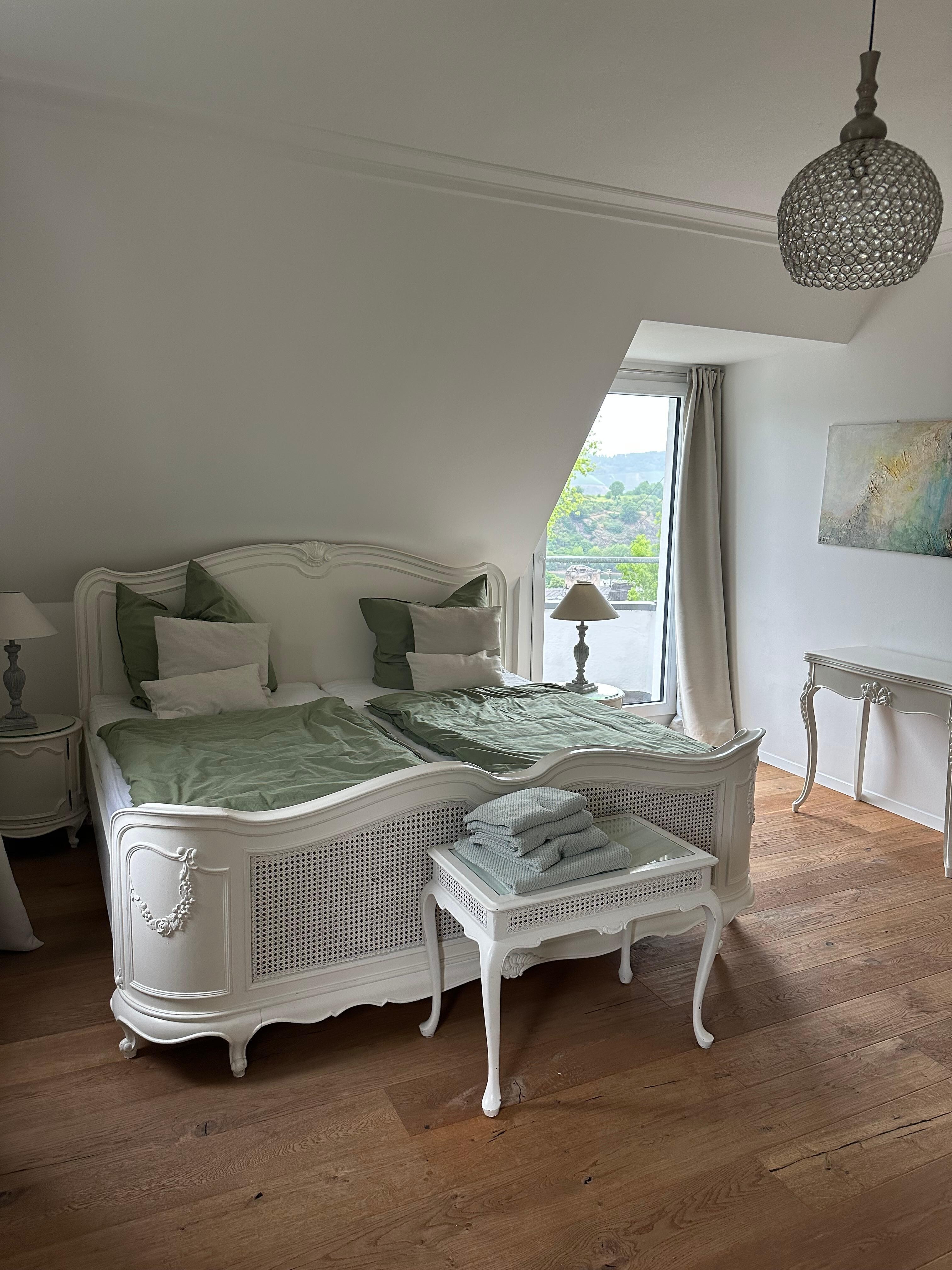 Upstairs bedroom with a side room for kids. 