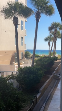 View from room balcony.