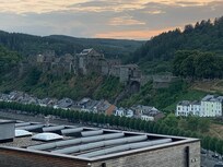 View of castle from hotel room