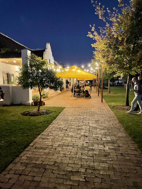 Spier night market at Spier Farm Deli, beautiful!