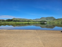 View from dam wall
