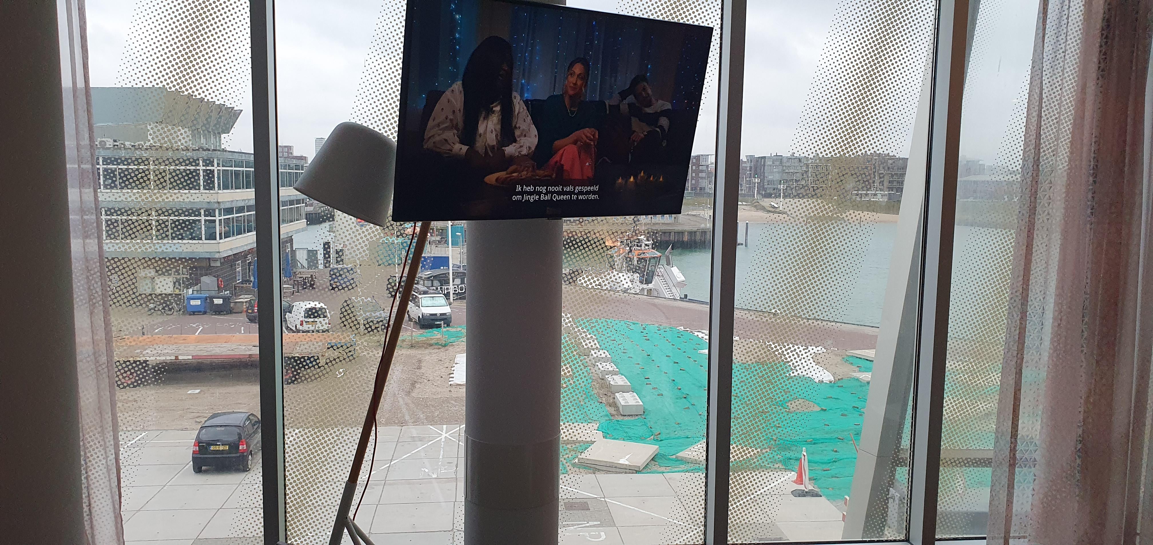 Het "strand" uitzicht