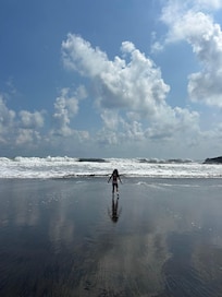 Beach near the house