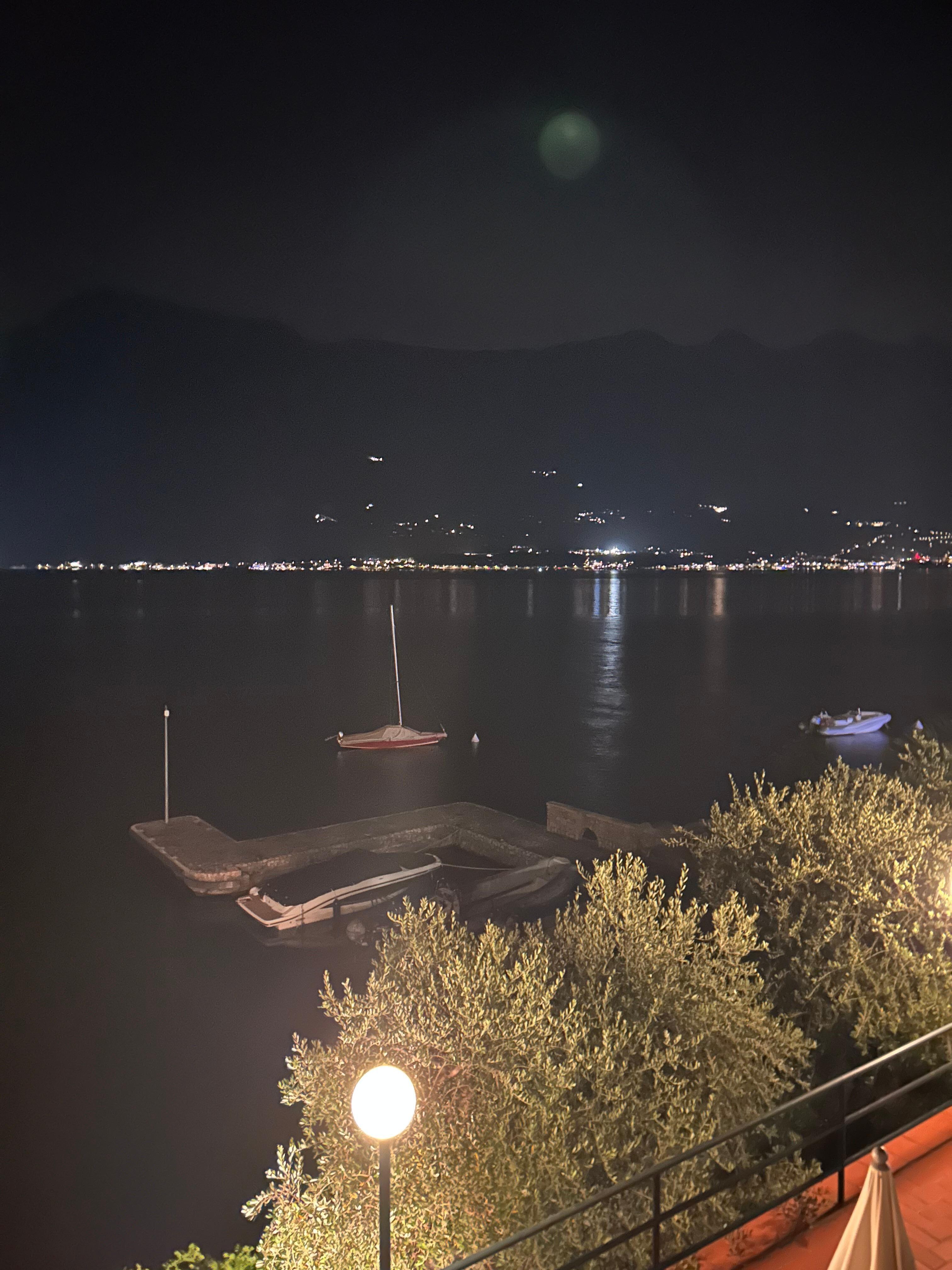 Night view on my balcony