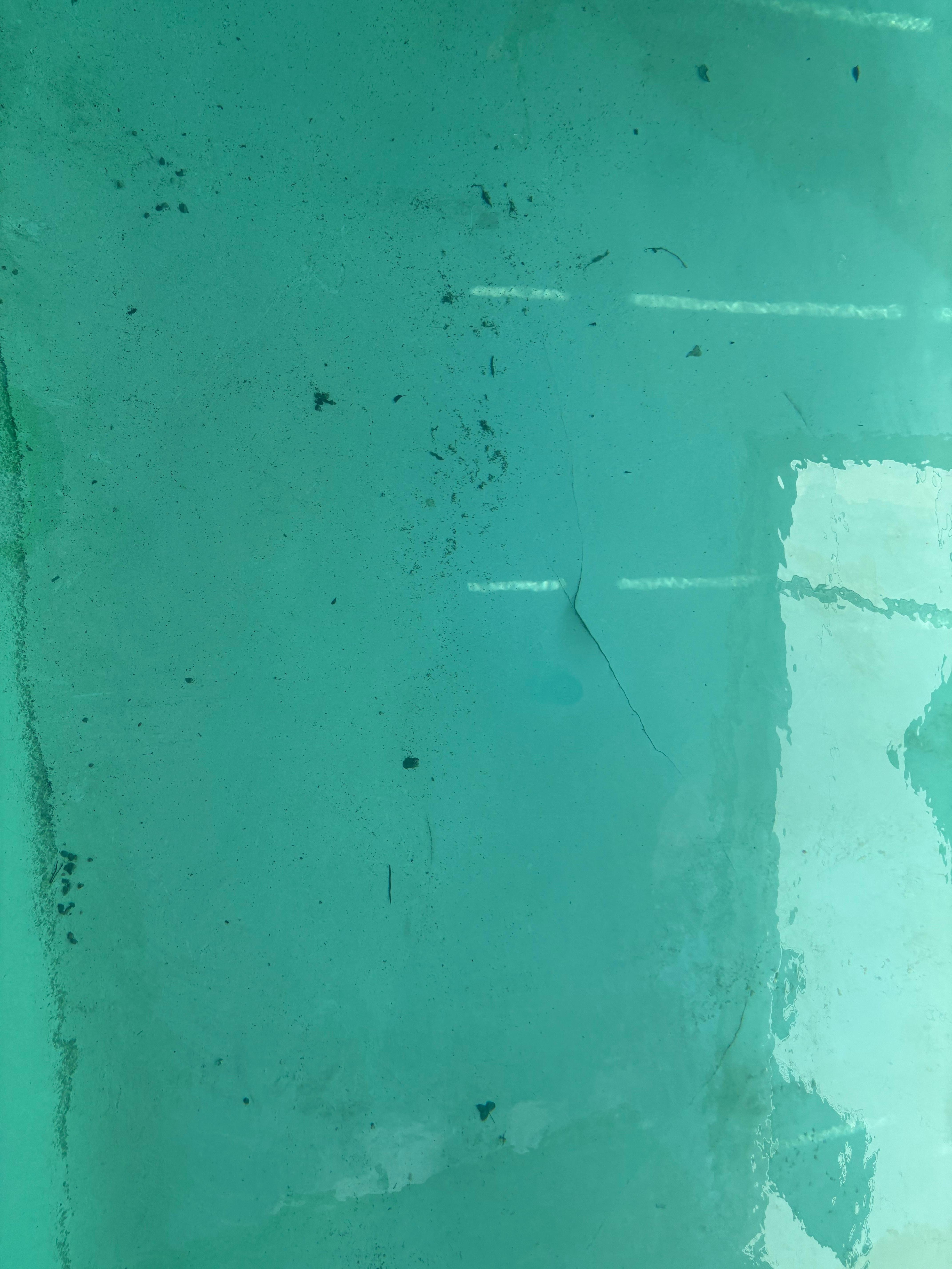 Visible crack.