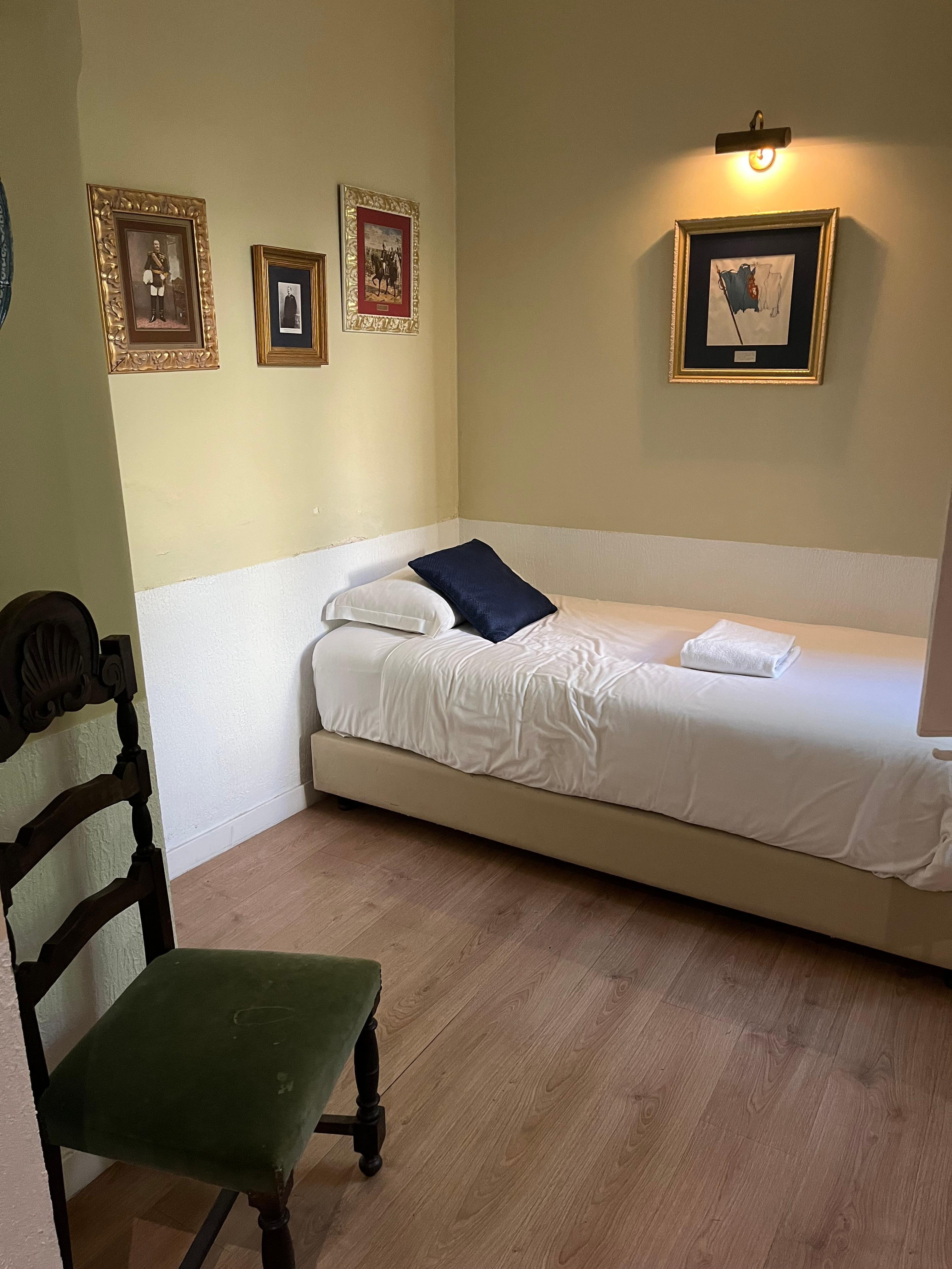 Small bedroom alcove.