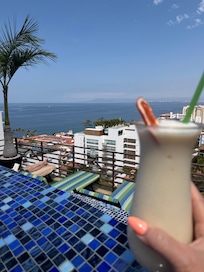 View from the rooftop bar