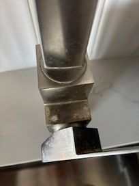 Grungy kitchen faucet