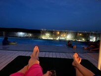 Rooftop pool