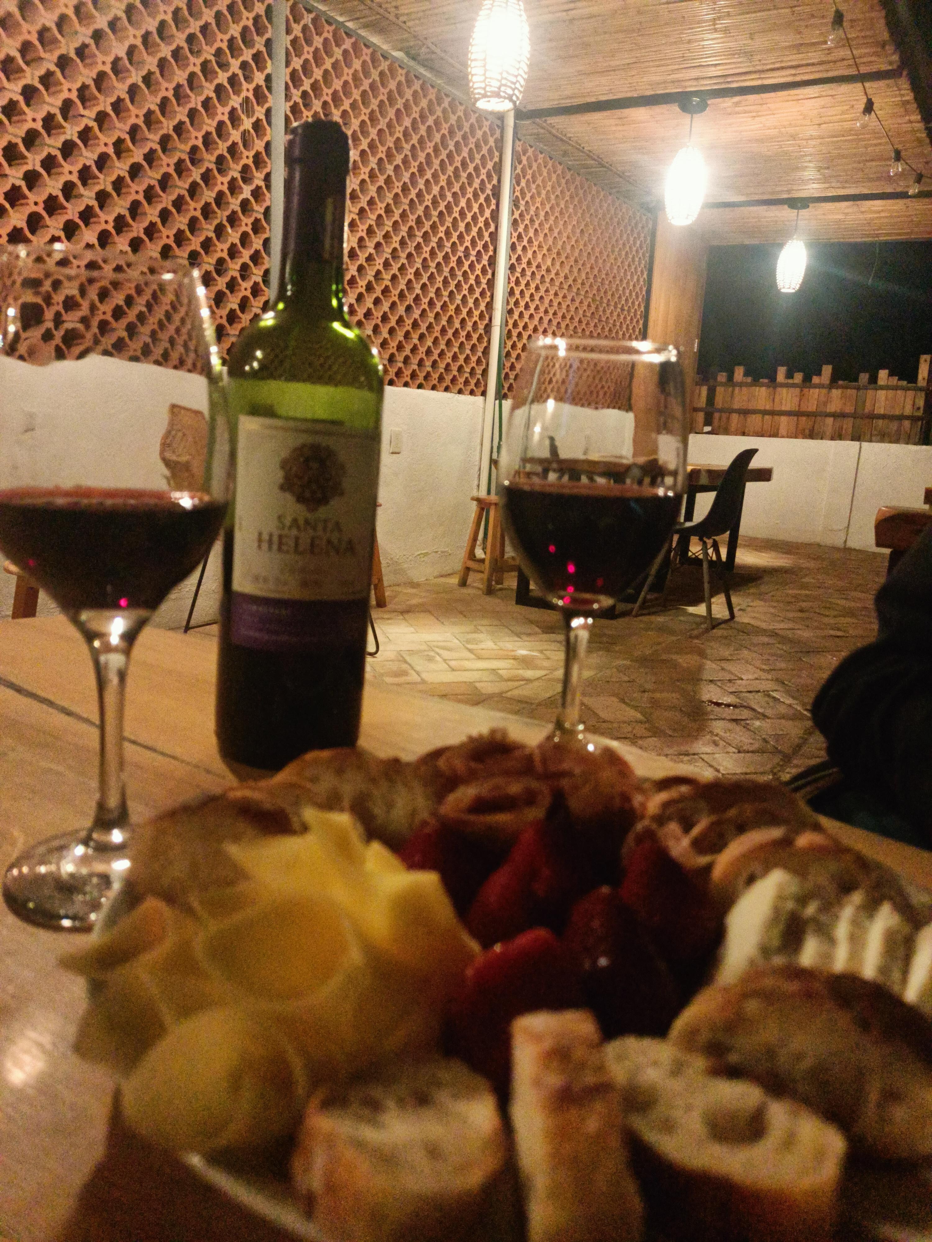 Terraza super bonita y un servicio de primera con Erick.