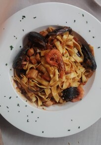 Pâtes auw fruits de mer