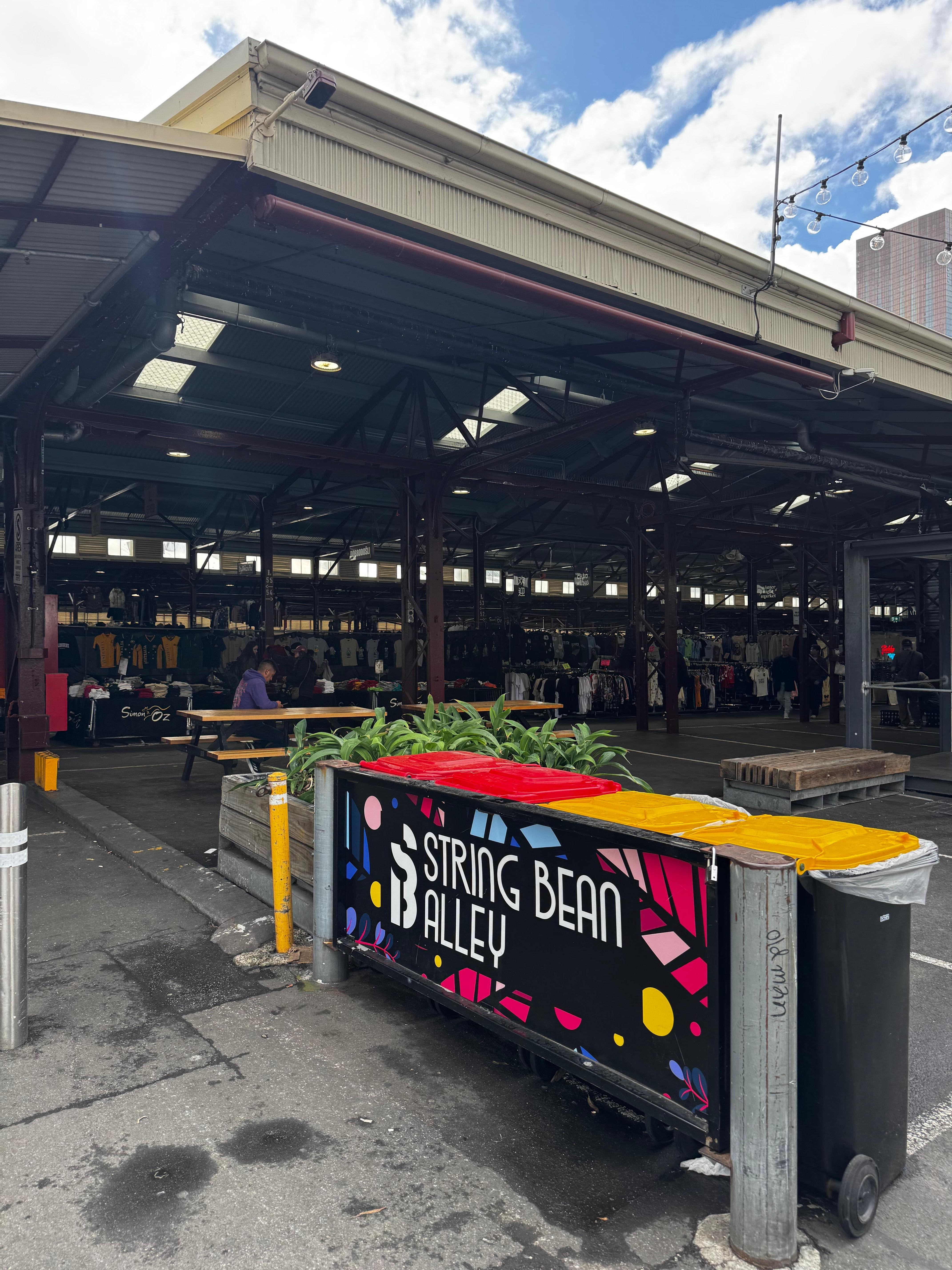 Entering the City Market