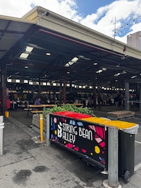 Entering the City Market