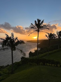 Beautiful sunrise from the lanai!