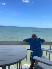 View from the balcony.