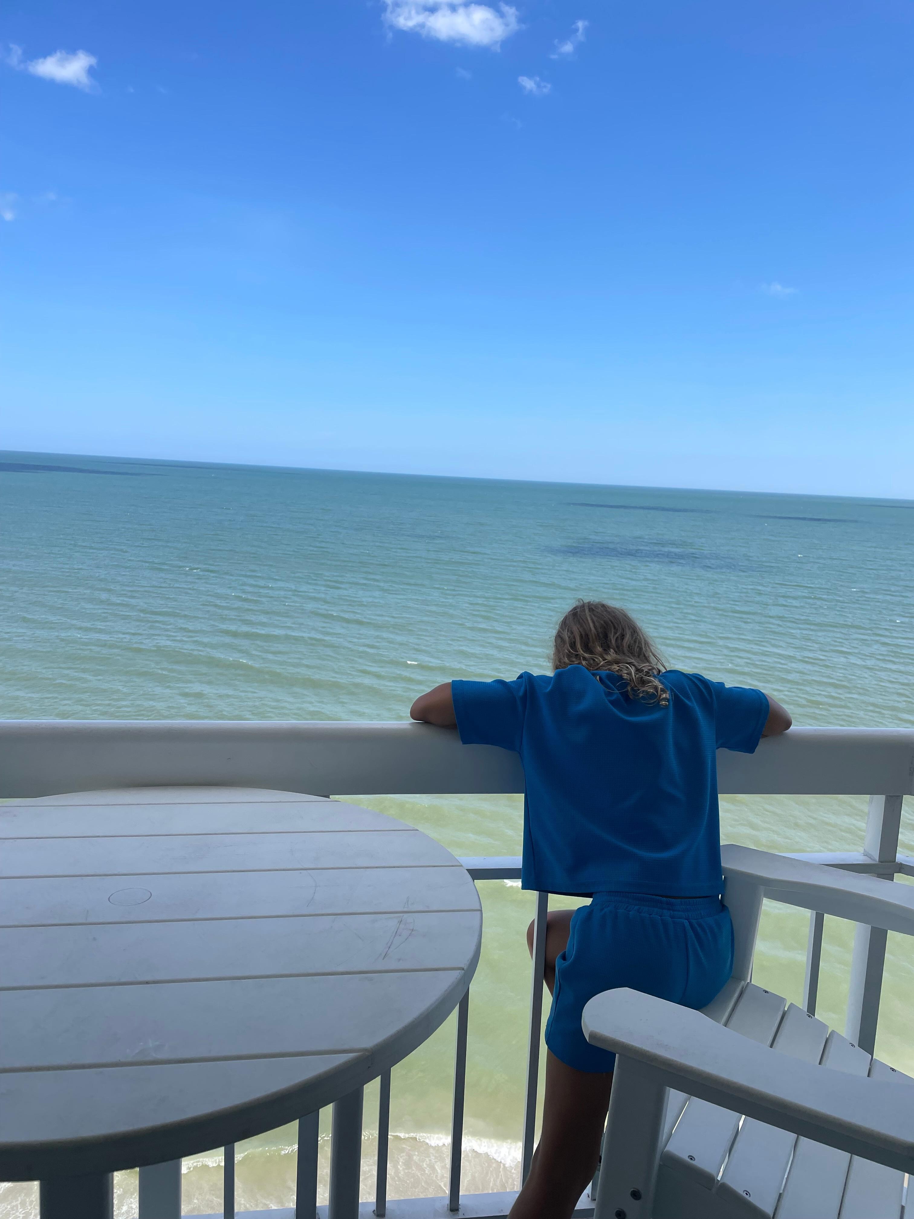 View from the balcony.