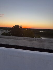 Rooftop sunset