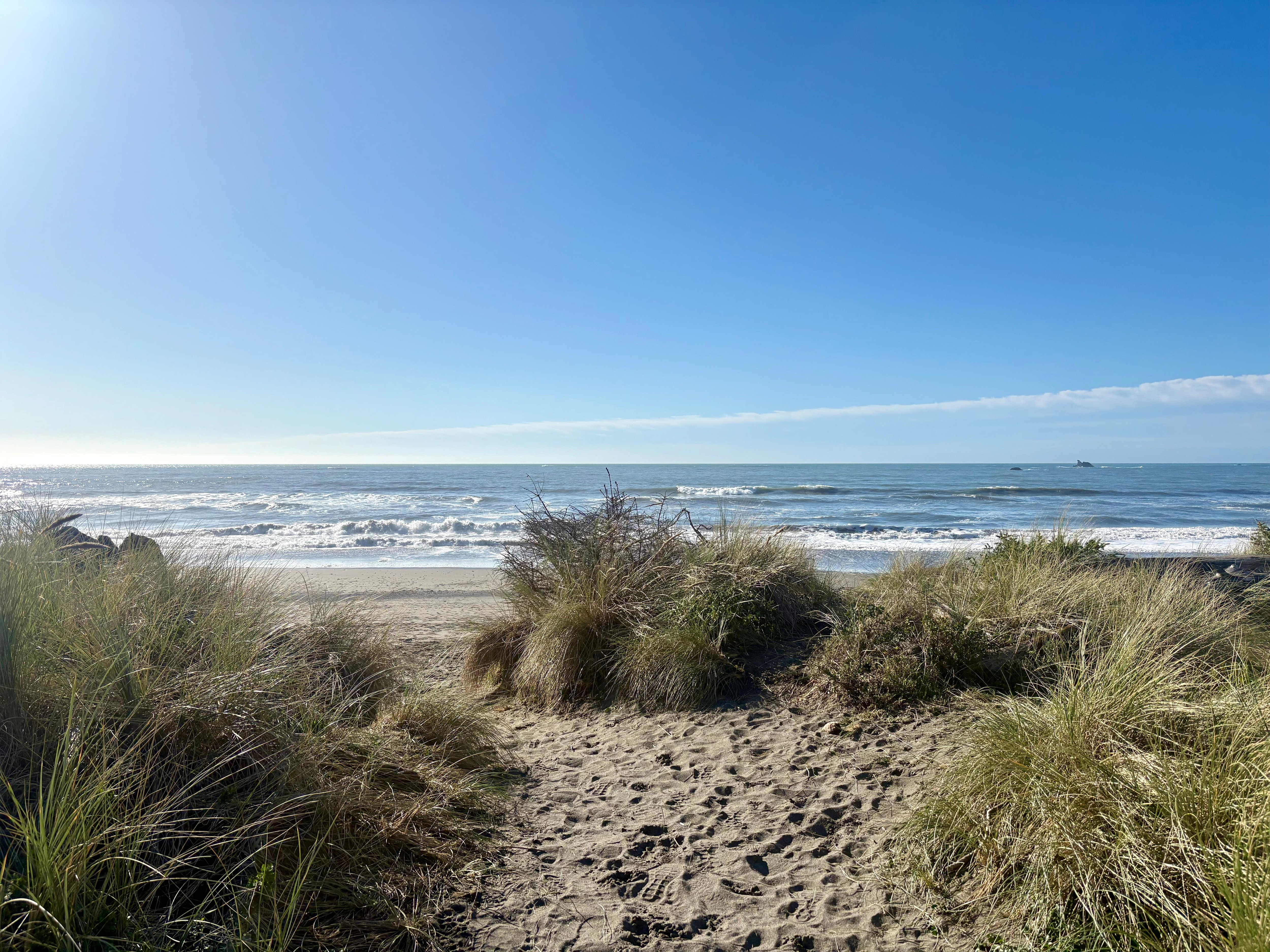 Beach access close by