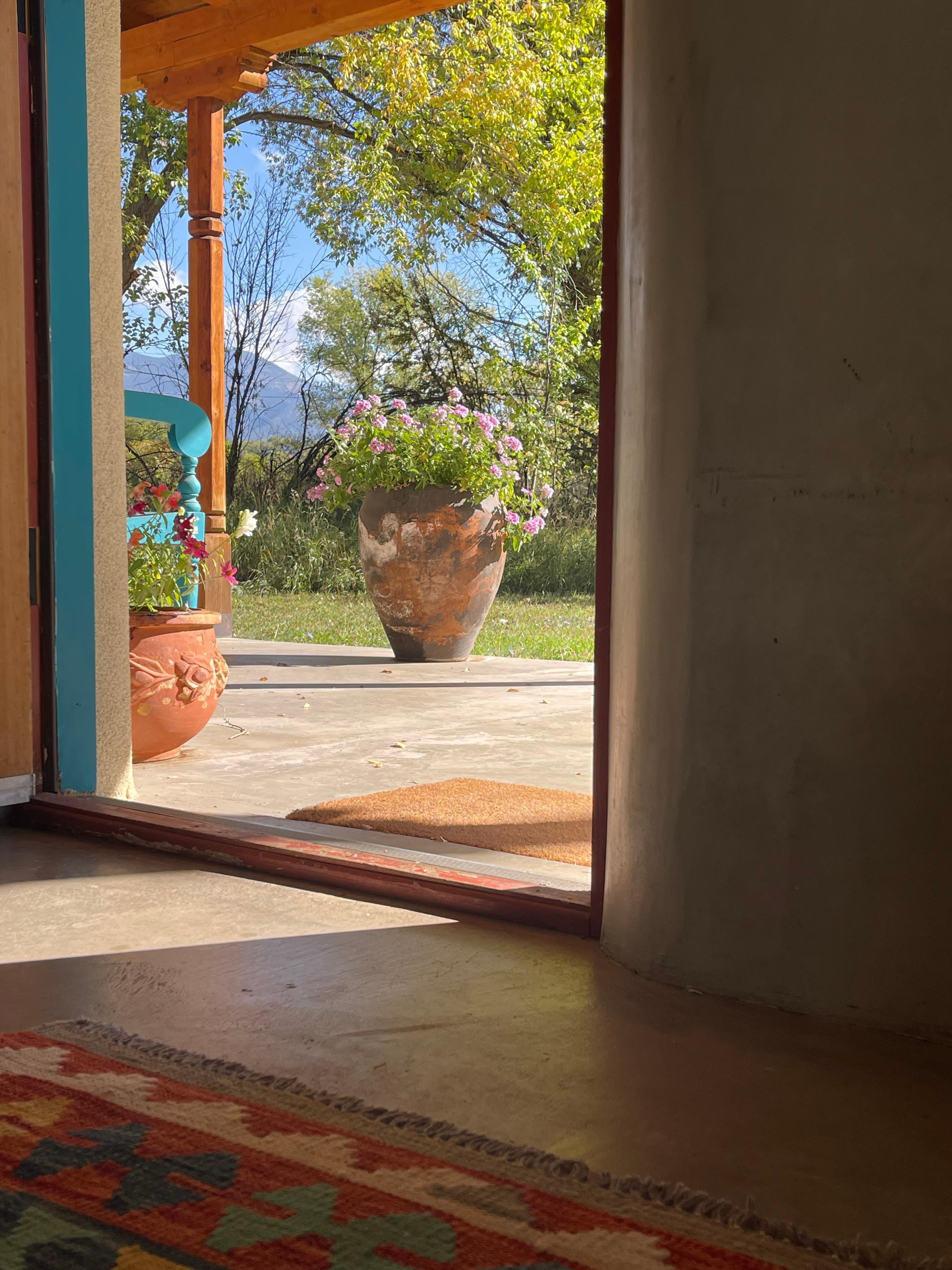 View from my youa mat.