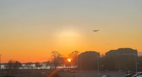 Nice view of the sunrise and bay!