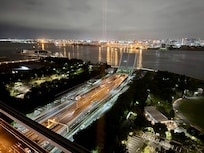 プレミアフロアからの夜景