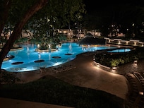 Night time swim