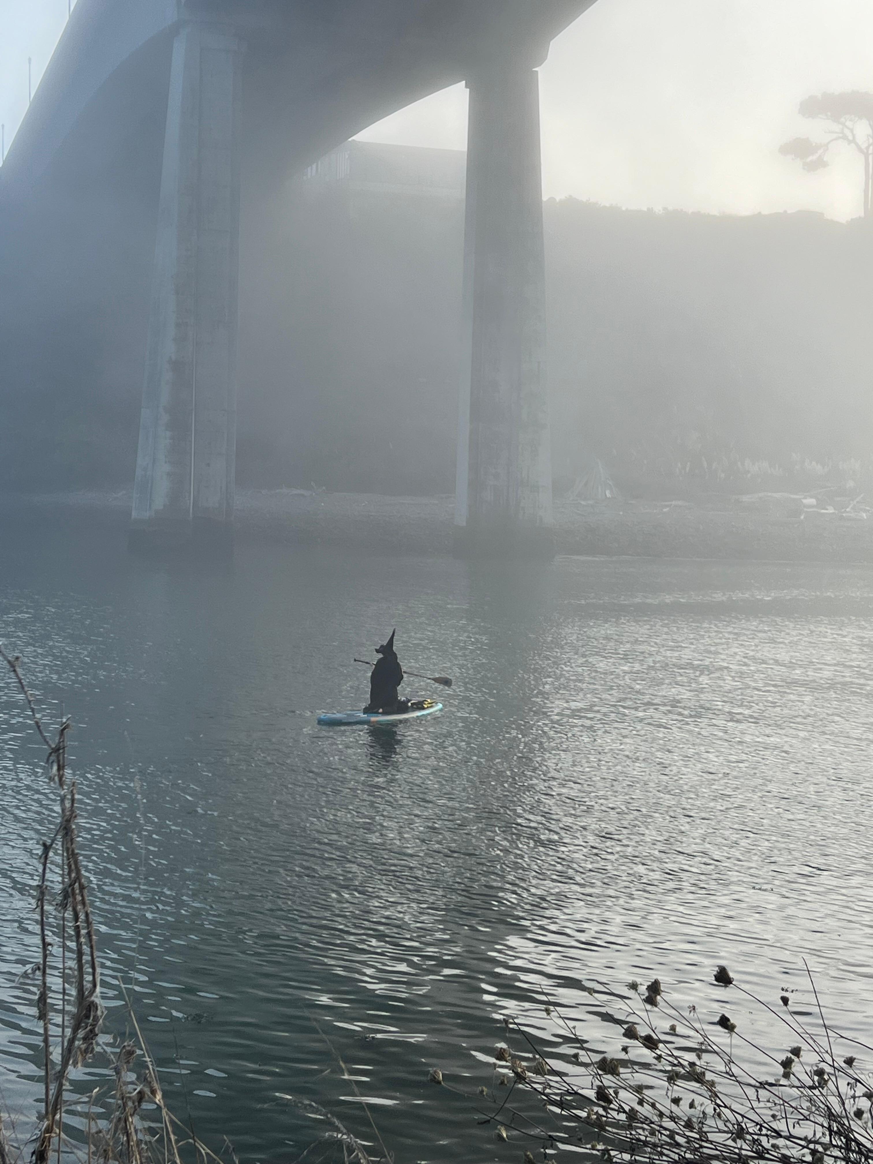 Witches paddle event