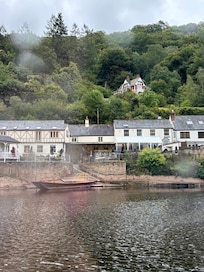 View of hotel from the cruise boat.