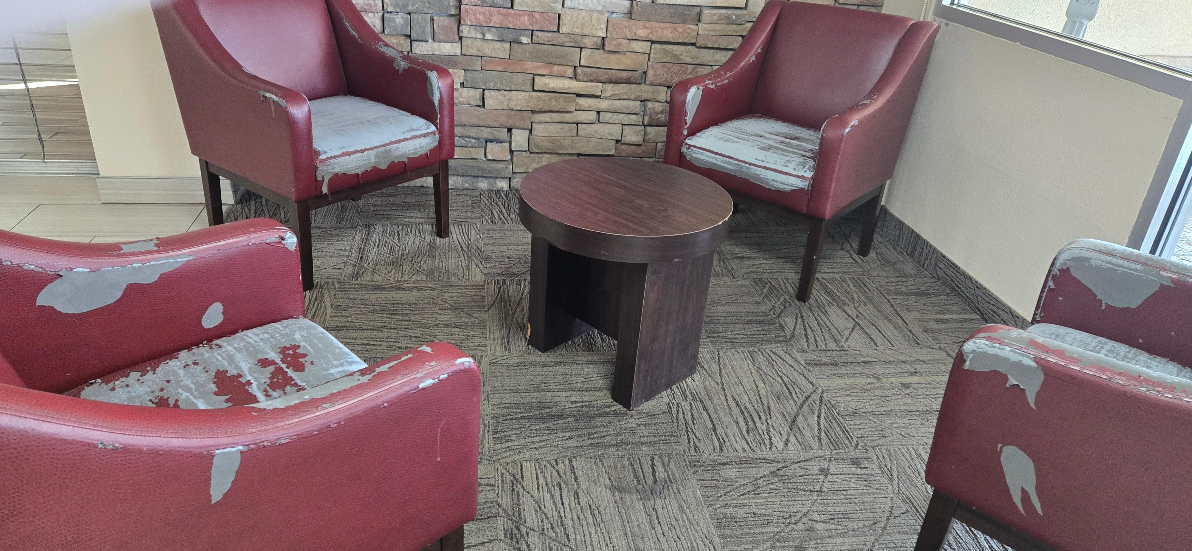 Furniture falling apart