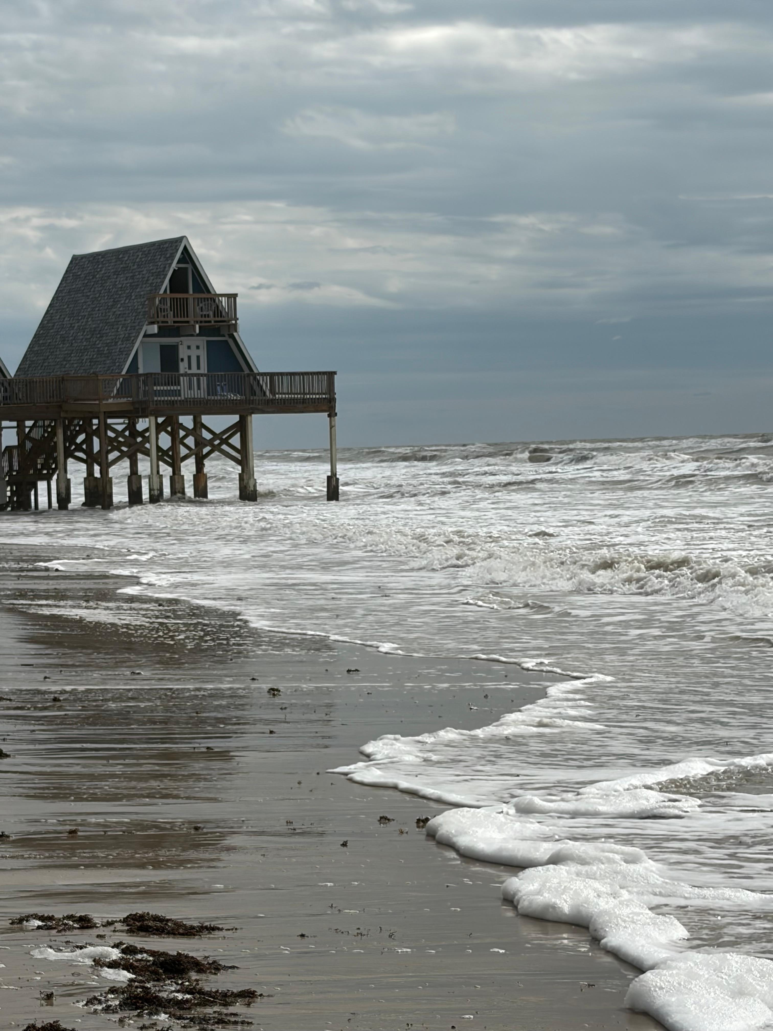 View from a short walk on the beach