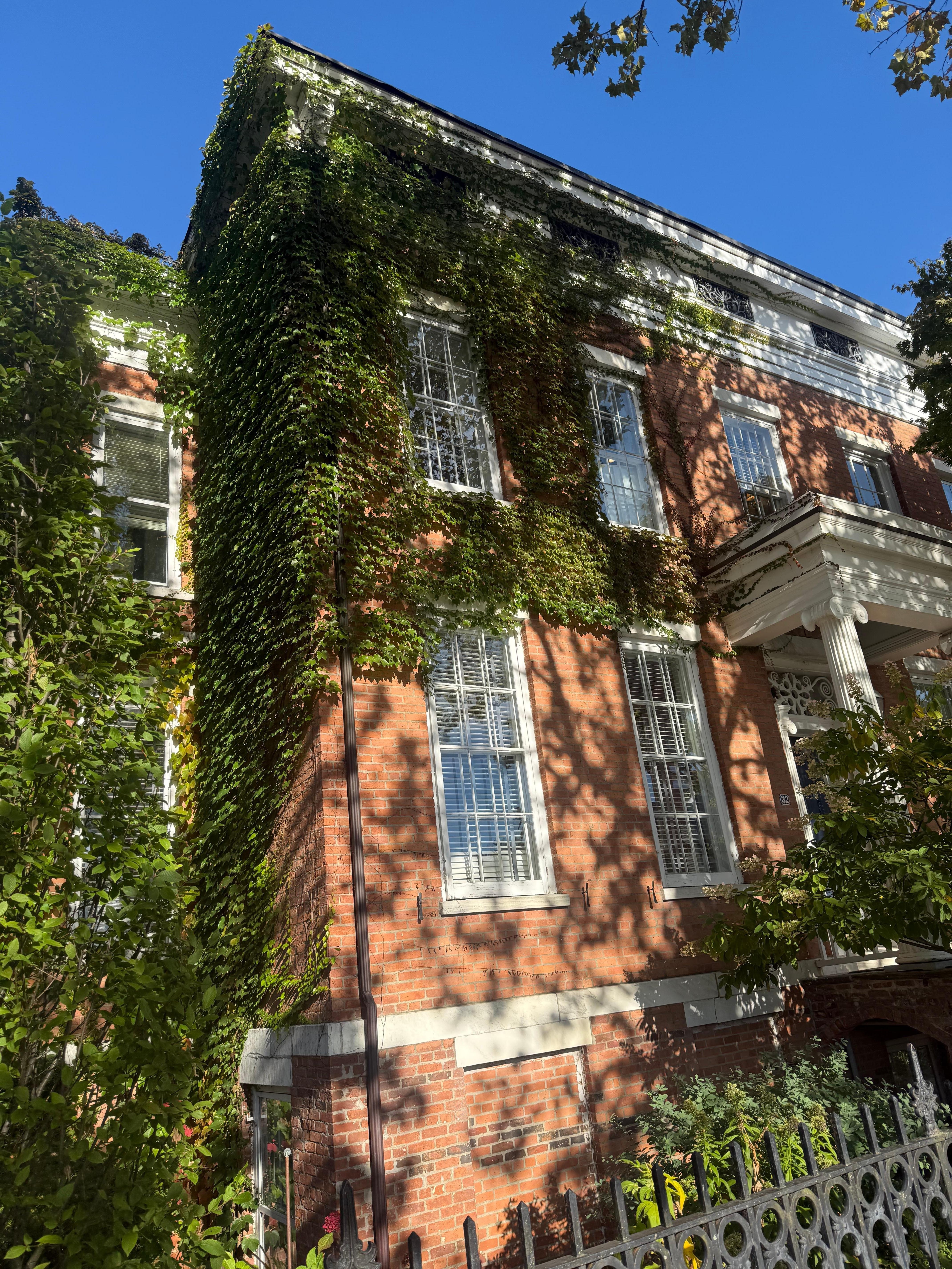 Pretty building next door to Hudson Mariner