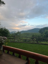 From the deck!
