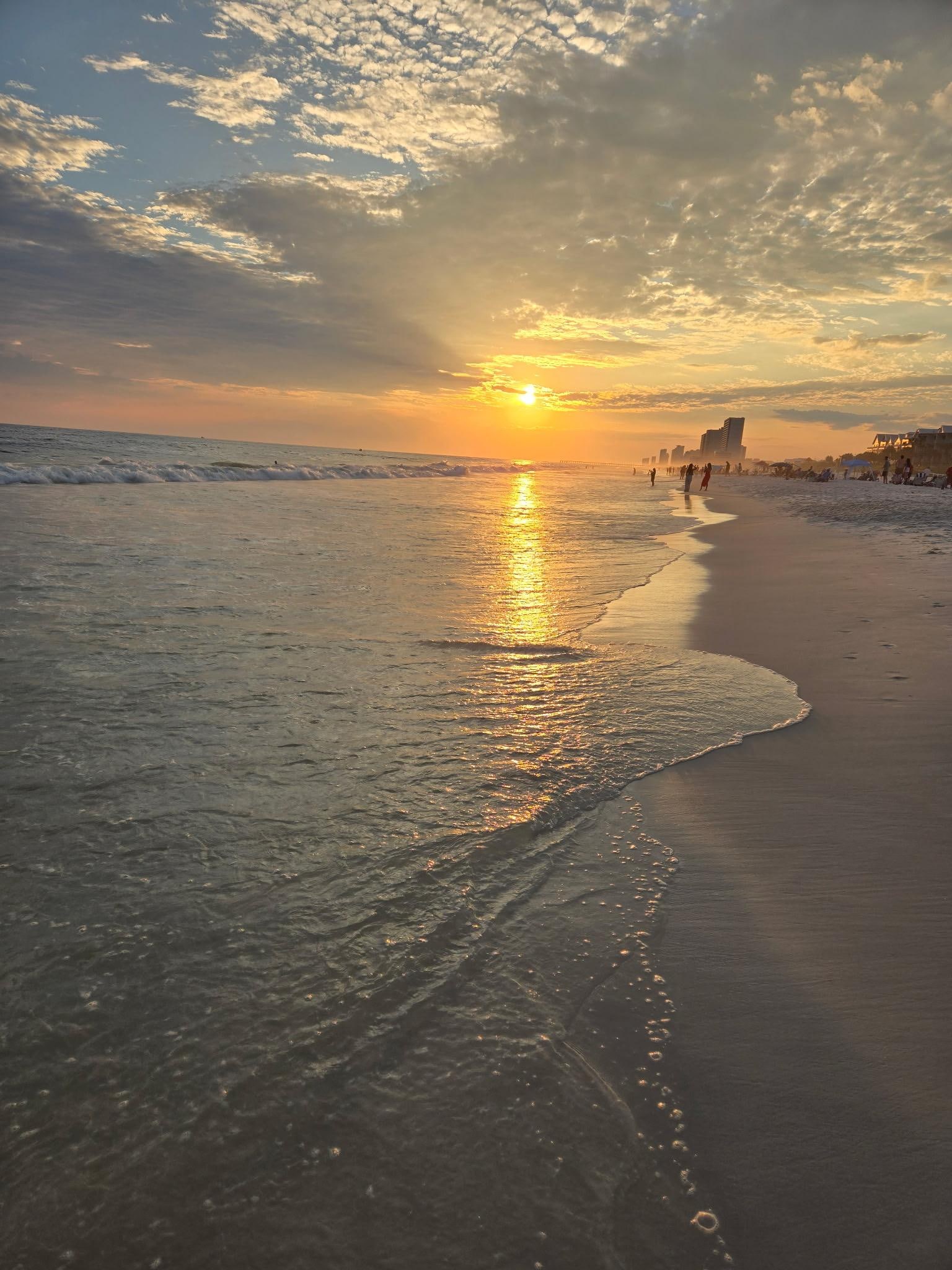 Sunset from Beach Access 48.