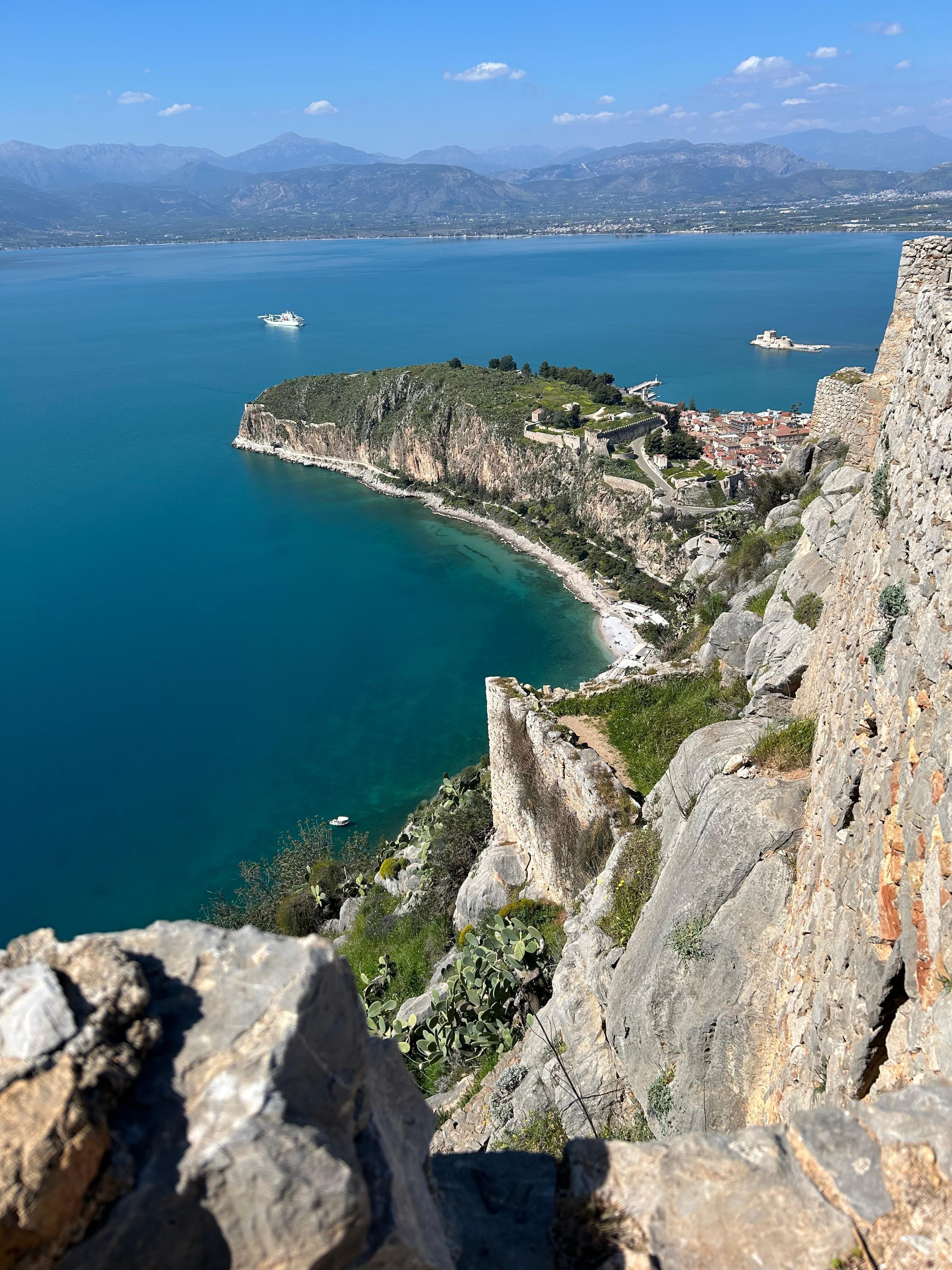 View from above Nafplio
