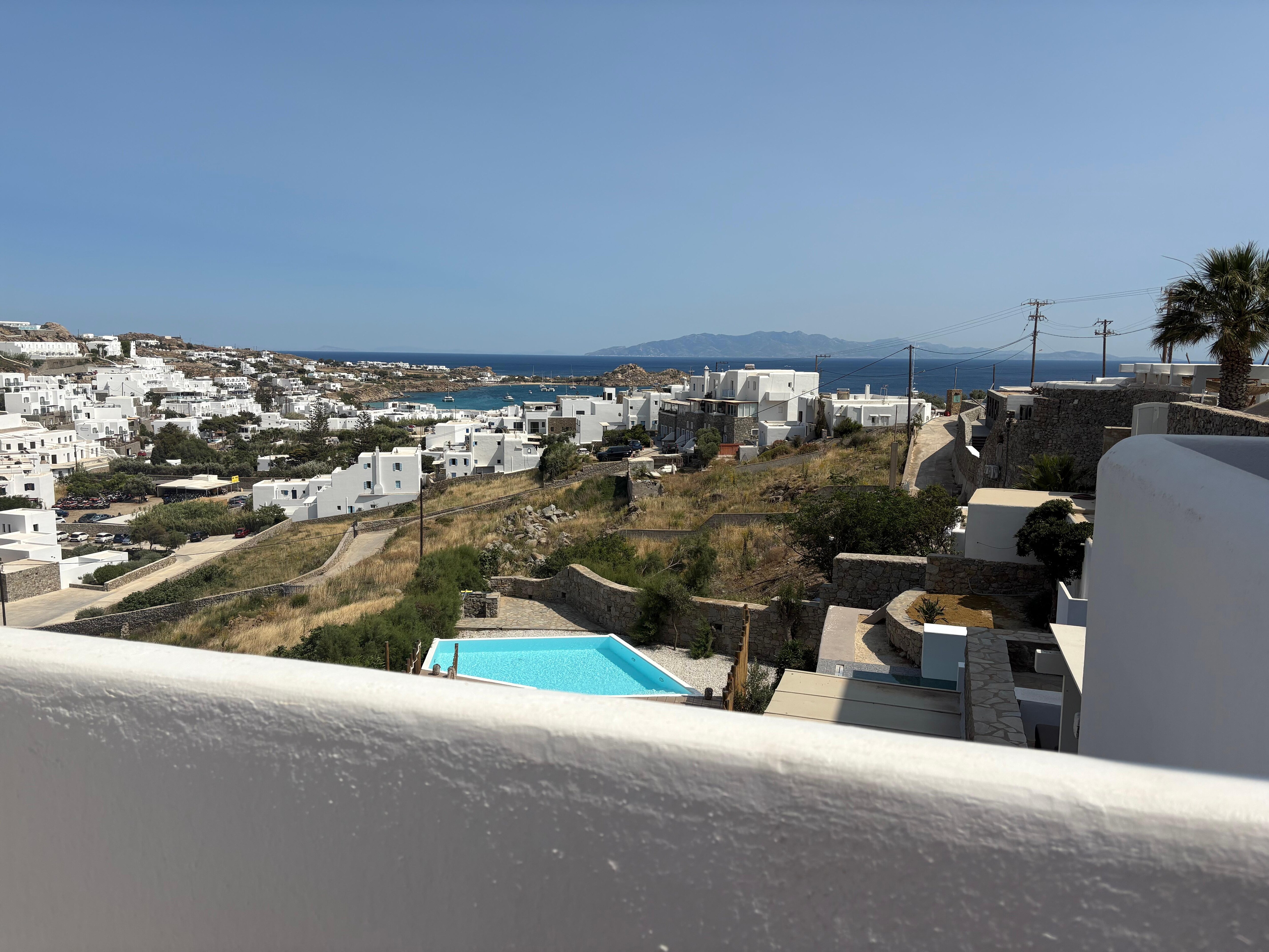  View from our balcony