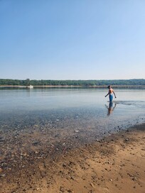 Warm enough for a swim in June