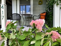 The porch.