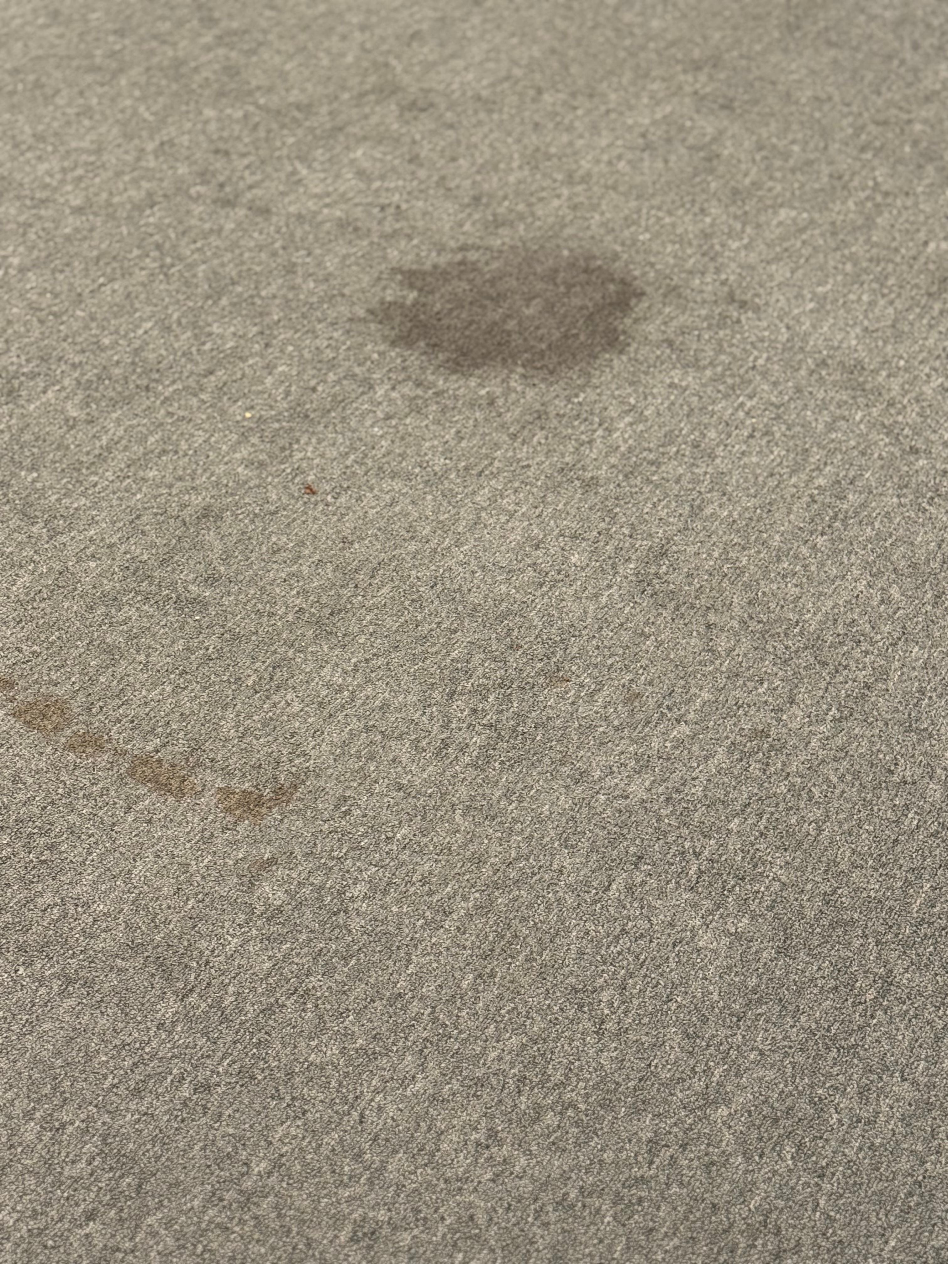 Stains/spills from tripping guests