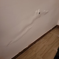 Main room wall