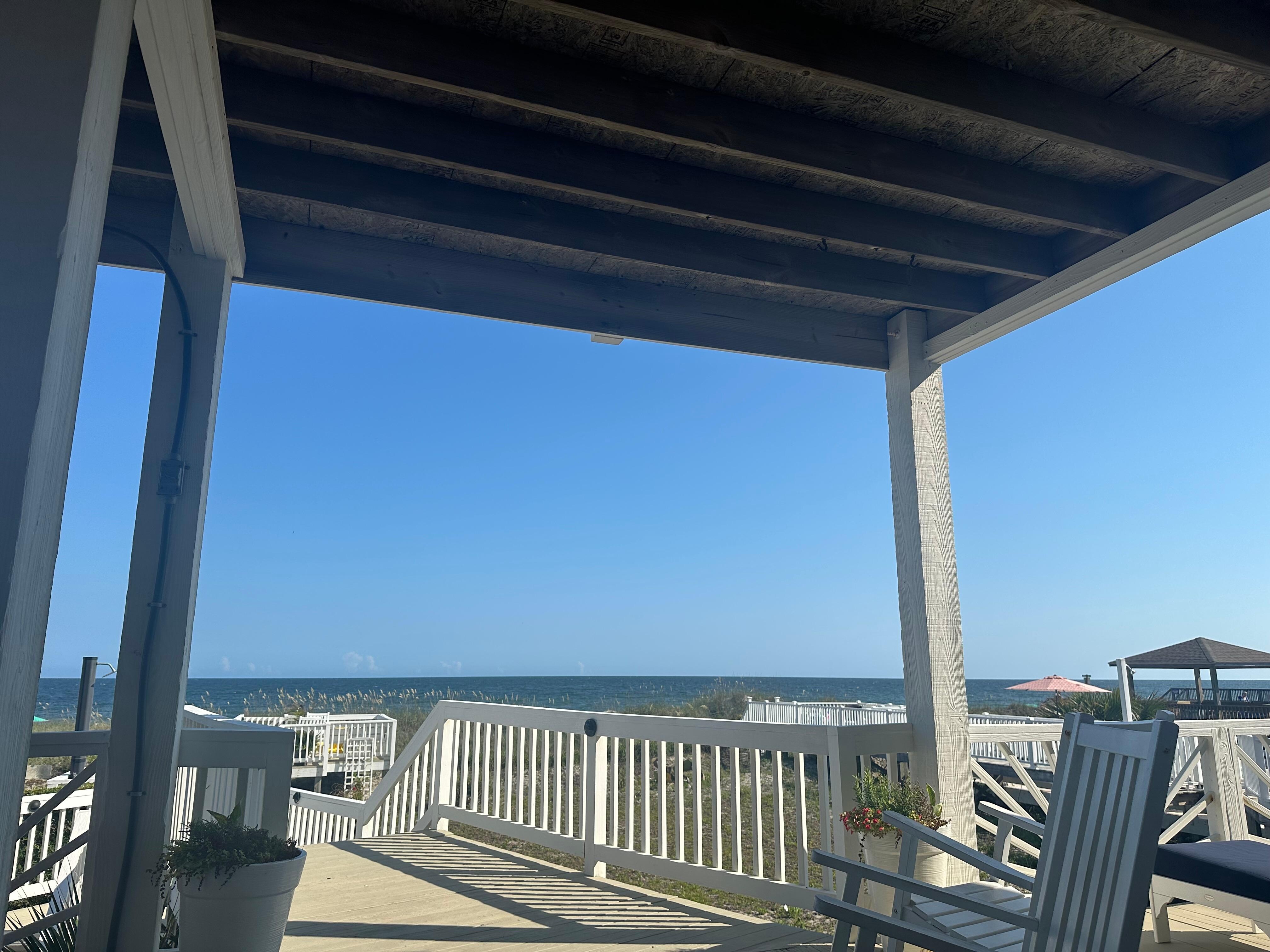 Back porch view