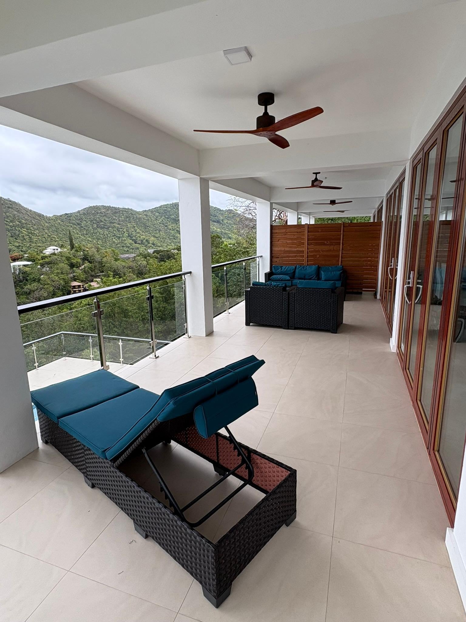 Front of the Suite's wrap around deck.