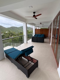 Front of the Suite's wrap around deck.